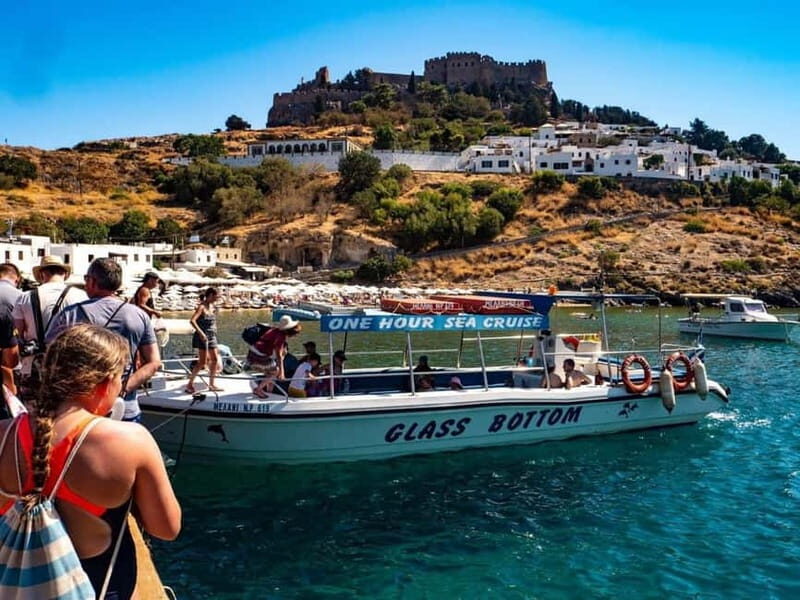Lindos: 1.5 Hour Glass-Bottom Boat Cruise with Swim Stops - Detailed Review of the Lindos Glass-Bottom Boat Experience
