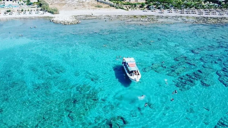 Lindos: 1.5 Hour Glass-Bottom Boat Cruise with Swim Stops - FAQ