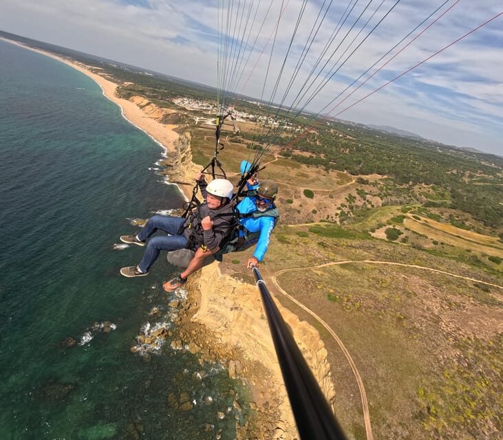 Lisboa: Paragliding Flight - Praia das Bicas - The Flight Experience