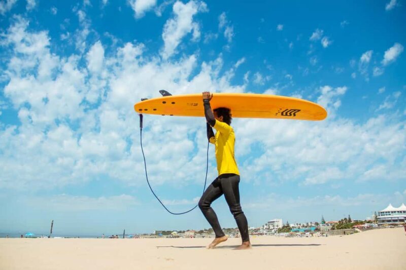Lisbon: 1.5-Hour Surf Lesson - The Small Group Effect and Personal Attention