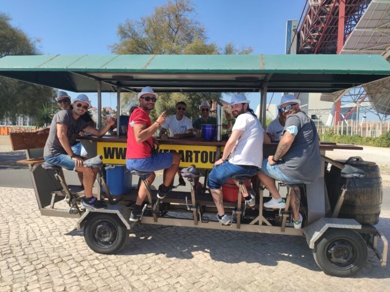 Lisbon: 1-Hour Beer Bike Tour with Draft Beer & Sangria Ride - Exploring Lisbon in a Different Way: The Beer Bike Experience