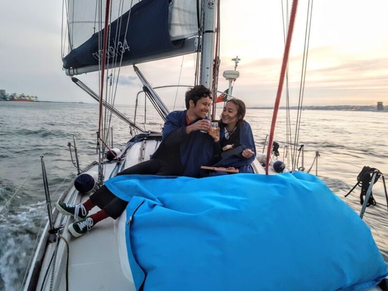 Lisbon: City Skyline Sailboat Cruise with Drink and Snacks - An Authentic Lisbon Sightseeing Experience on the Water
