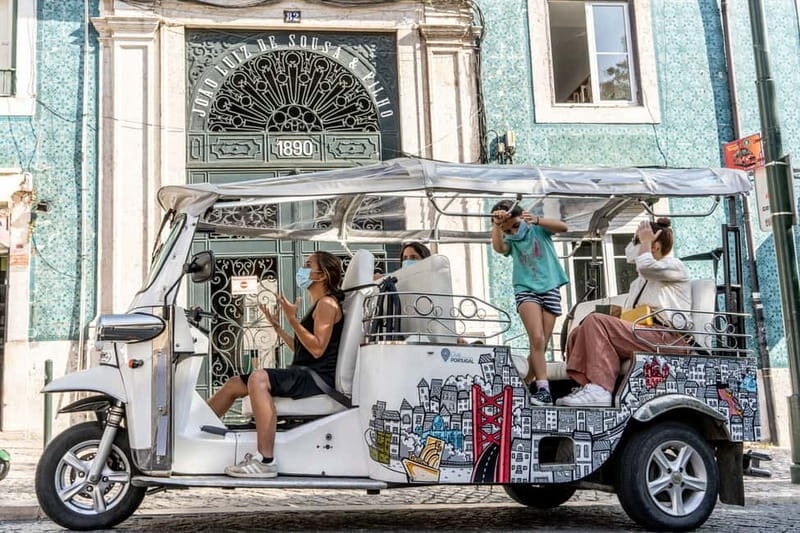 Lisbon: Food Tasting Tour by Tuk Tuk with 2 Stops - A Scenic and Tasty Ride Through Lisbon’s Neighborhoods