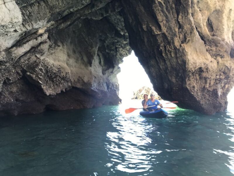 Lisbon: Full-Day Sesimbra Kayak Tour with Picnic - Paddling to Ribeiro do Cavalo