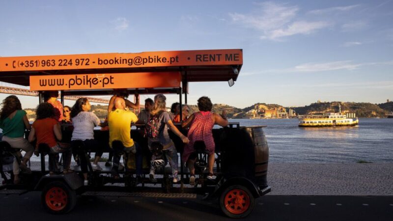 Lisbon: Fun Beer Bike by the Seafront - A Detailed Look at the Lisbon Fun Beer Bike Experience