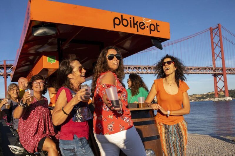 Lisbon: Fun Beer Bike by the Seafront - FAQs