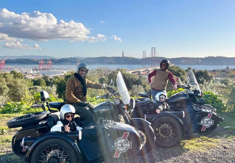 Lisbon : Historic Motorcycle Side-car Tour 1H - The Sum Up