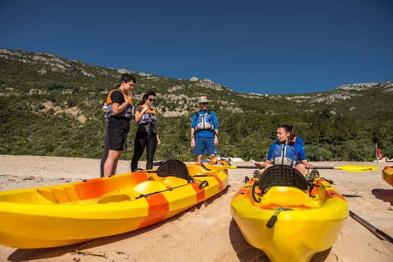 Lisbon: Kayak Tour Arrábida Natural Park, Setubal, Sesimbra - FAQ