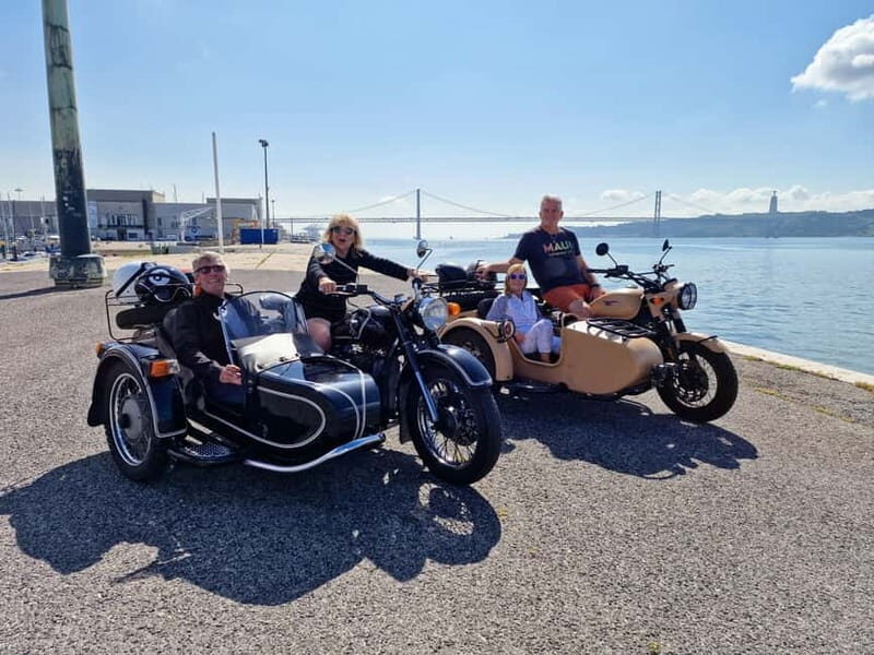 Lisbon: Sidecar tour with three food tasting stops - FAQs