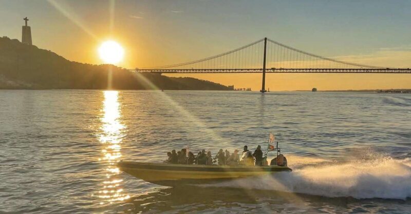 Lisbon Speedboat Sunset with Monuments Sightseeing - Lisbon Speedboat Sunset with Monuments Sightseeing: A Thrilling Perspective on Lisbon’s Landmarks