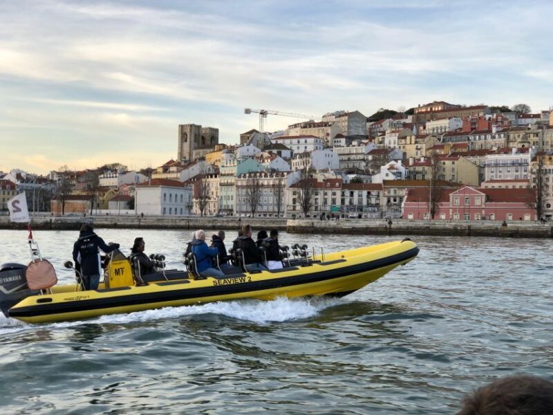 Lisbon Speedboat Sunset with Monuments Sightseeing - Authentic Experiences and Authentic Views