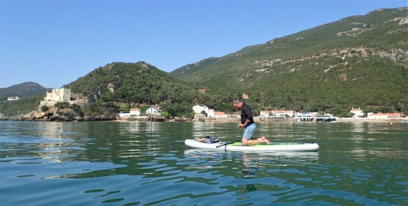 Lisbon: Stand Up Paddle Lesson in Arrábida, Setubal,Sesimbra - Visiting Hidden Beaches and Caves