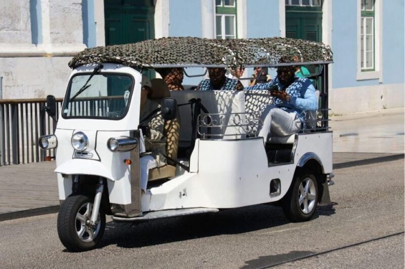 Lisbon: Tuk Tuk tour, Cascais tour, and Dinner all in one - Scenic Route to Guincho and Sunset Dinner