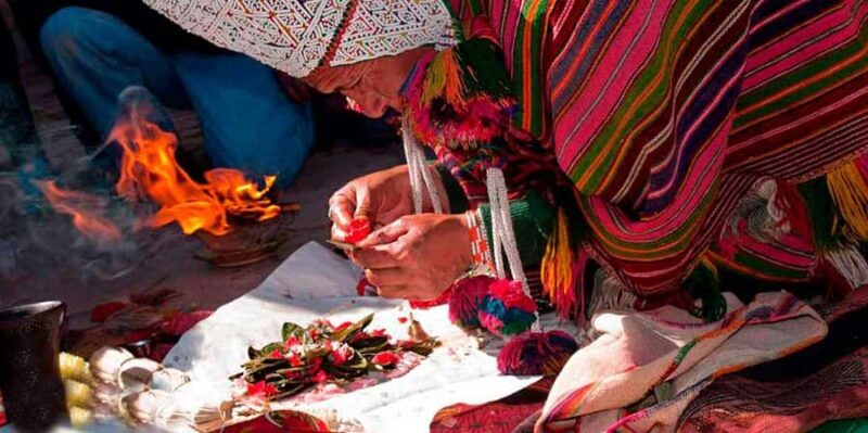 Live a new experience Fire Ceremony at Huayllarcocha Lagoon - Key Points