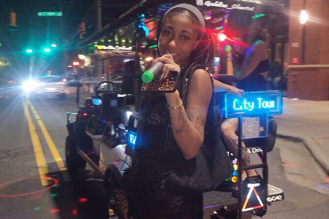 Live Karaoke Ride in Uptown and SouthEnd of Charlotte, NC - Key Points