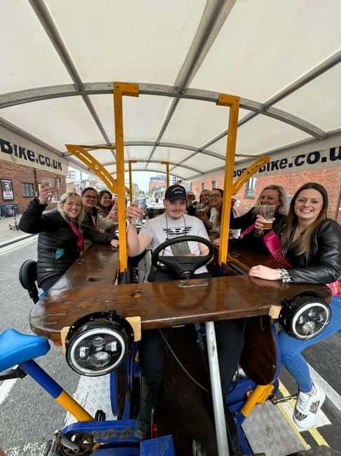 LIVERPOOL BEER BIKE WITH BEER INCLUDED - Key Points