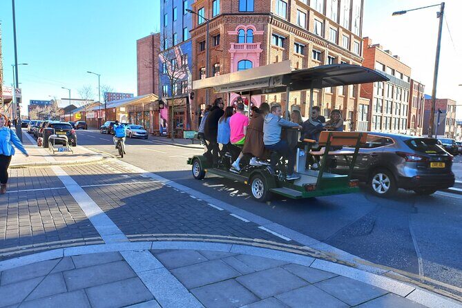 LIverpool beer or prosecco bike tour - The Itinerary in Detail