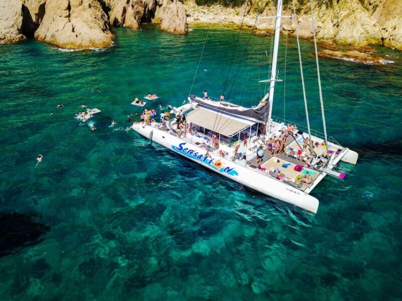 Lloret de Mar: Catamaran Sailing Cruise with BBQ and Drinks - The Value for Money
