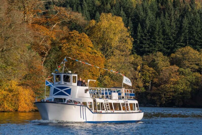 Loch Katrine  National Park Autumn/Winter Wonderland Cruise - A Journey Steeped in History and Highland Lore