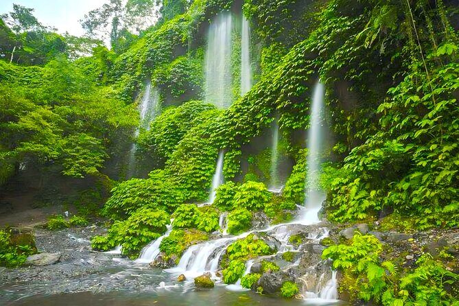 Lombok Exclusive Benang Kelambu Waterfalls Culture and Beach - Key Points