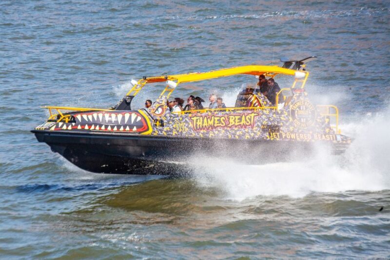London: 40-Minute Thames Beast Jetboat Tour - Itinerary Breakdown