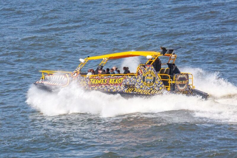 London: 40-Minute Thames Beast Jetboat Tour - Who Will Love This?