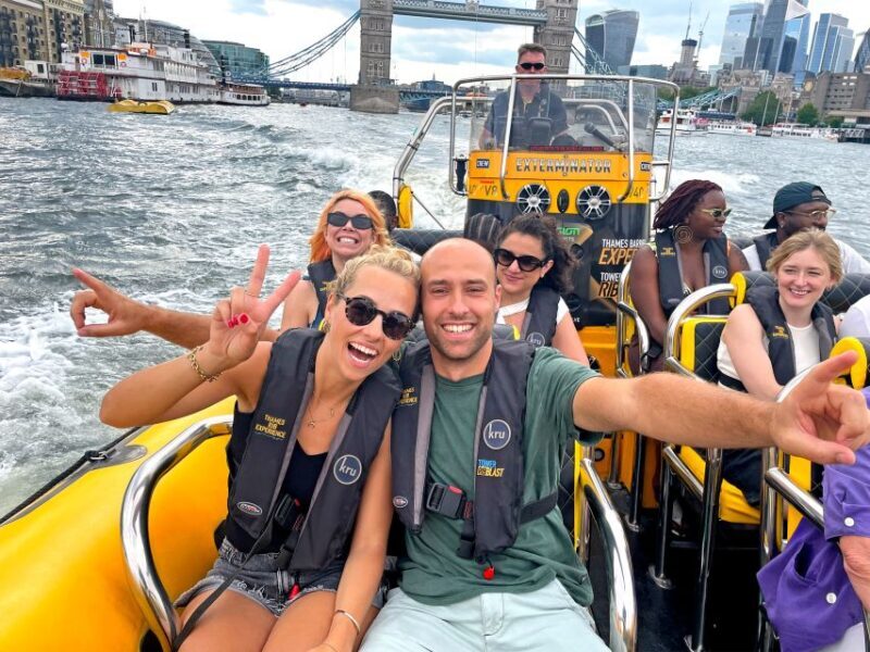 London: 70-Minute Thames Barrier Speedboat Tour - Key Points