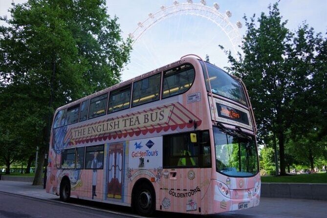 London Afternoon Tea Bus and Panoramic Tour on Lower Deck - Key Points