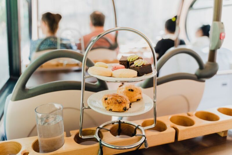 London: Afternoon Tea Bus with a Glass of Prosecco - Key Points