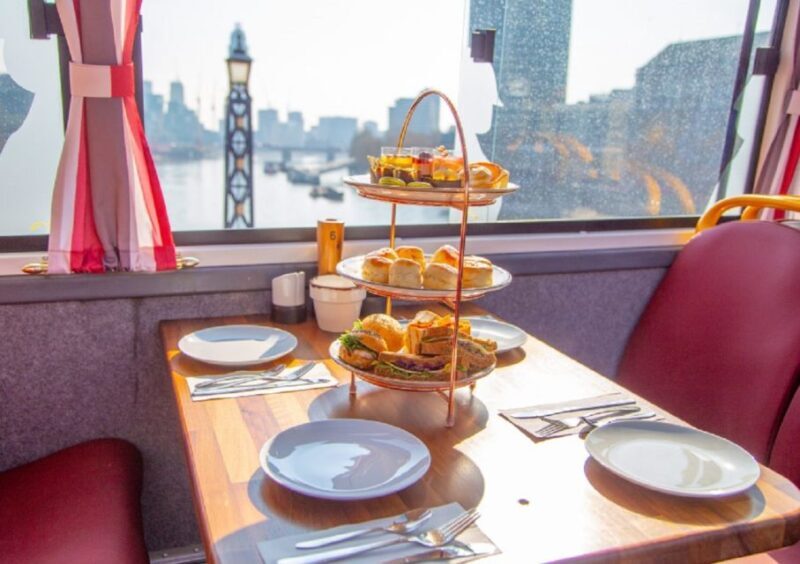 London: Afternoon Tea Bus with a Glass of Prosecco - Authentic Feedback from Travelers