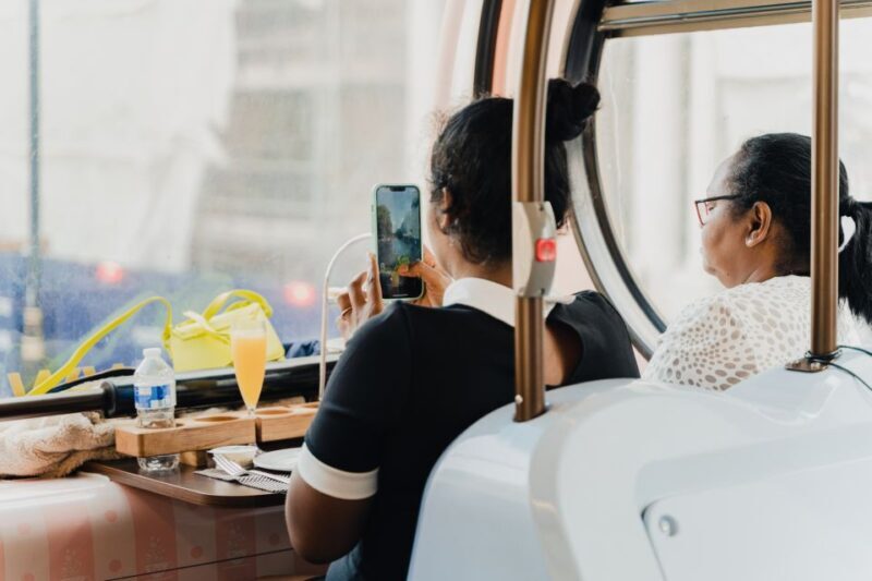 London: Afternoon Tea Bus with a Glass of Prosecco - Value for Money