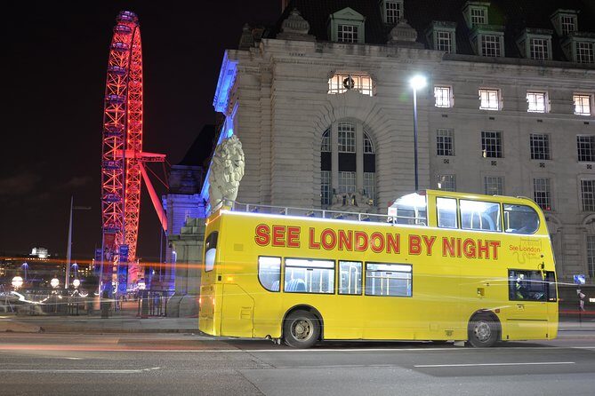 London by Night Sightseeing Tour - Open top bus - What to Expect During the Tour