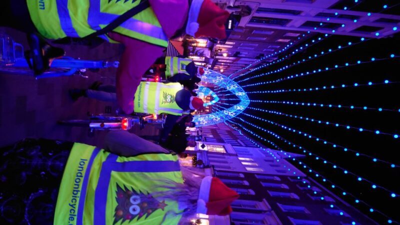 London Christmas Lights Bike Tour - The Experience in Detail