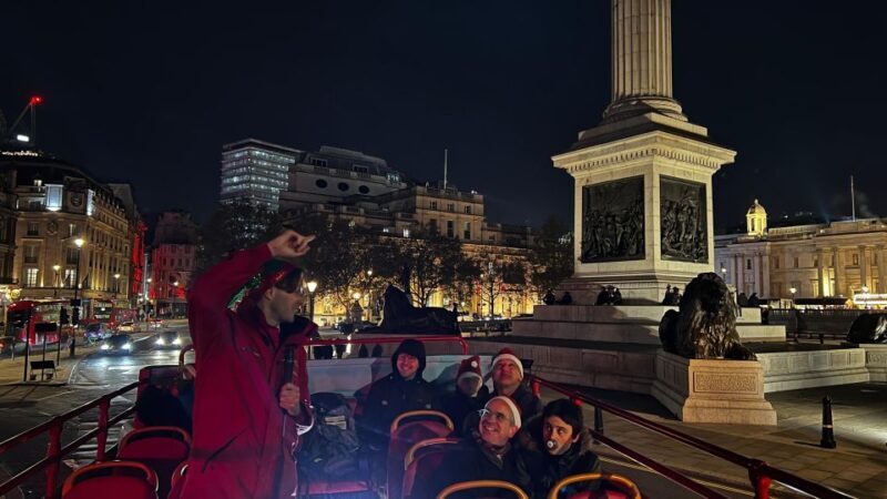 London: Christmas Lights Sightseeing Open-Top Bus Tour - London: Christmas Lights Sightseeing Open-Top Bus Tour