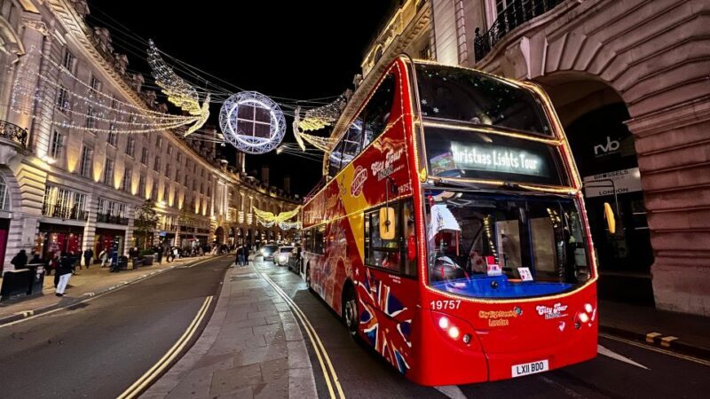 London: Christmas Lights Sightseeing Open-Top Bus Tour - FAQ
