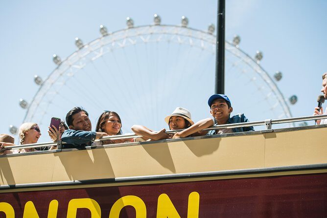 London Eye Fast-Track Ticket with Hop-On Hop-Off Tour and River Cruise - The London Eye: Fast-Track in Action