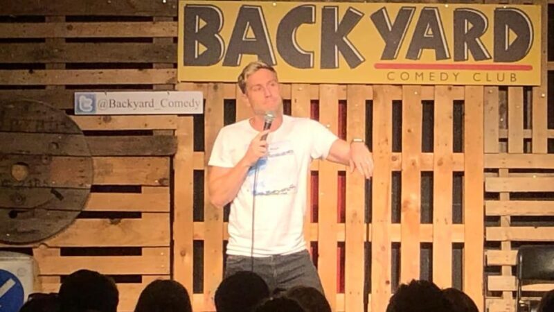 London: Friday Night at The Backyard Comedy Club - The Food and Drink Situation
