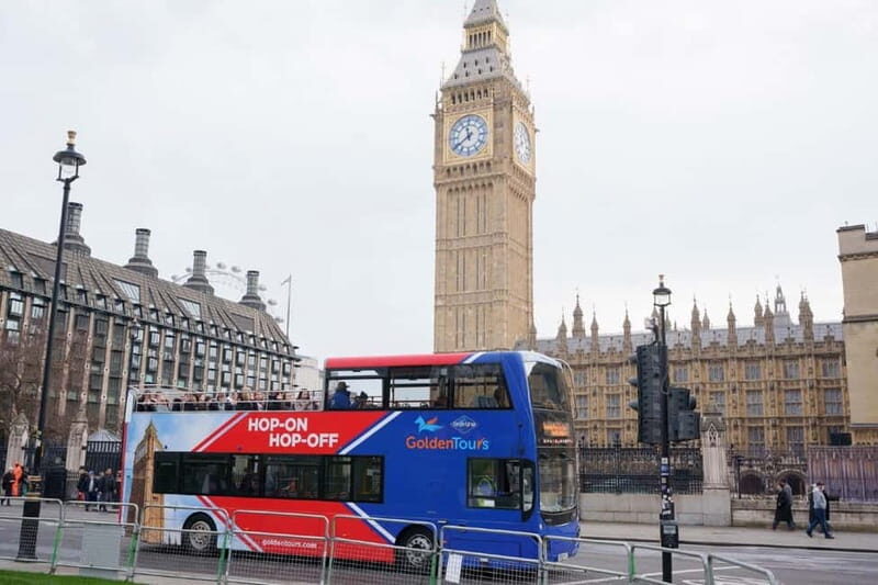 London: Golden Tours Gray Line Hop-on Hop-off Bus Tour - A practical way to see London with flexibility and convenience