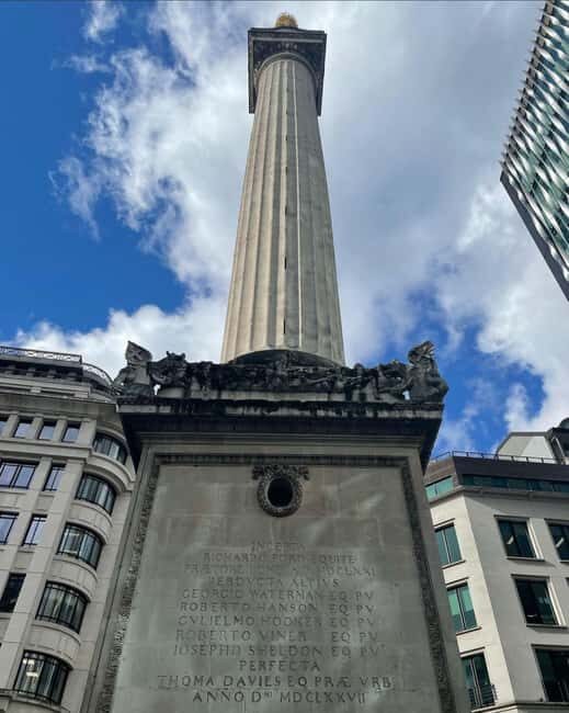London: Great Fire Guided Walking Tour - A Closer Look at the Great Fire Guided Walking Tour