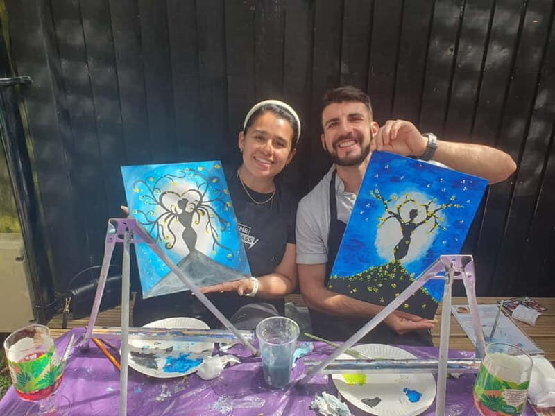 London : Guided Painting Class with Materials - Analyzing the Value