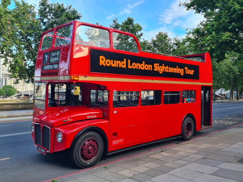 London: Guided Sightseeing Tour on a Vintage Open-Top Bus - Authentic London Charm on a Vintage Bus