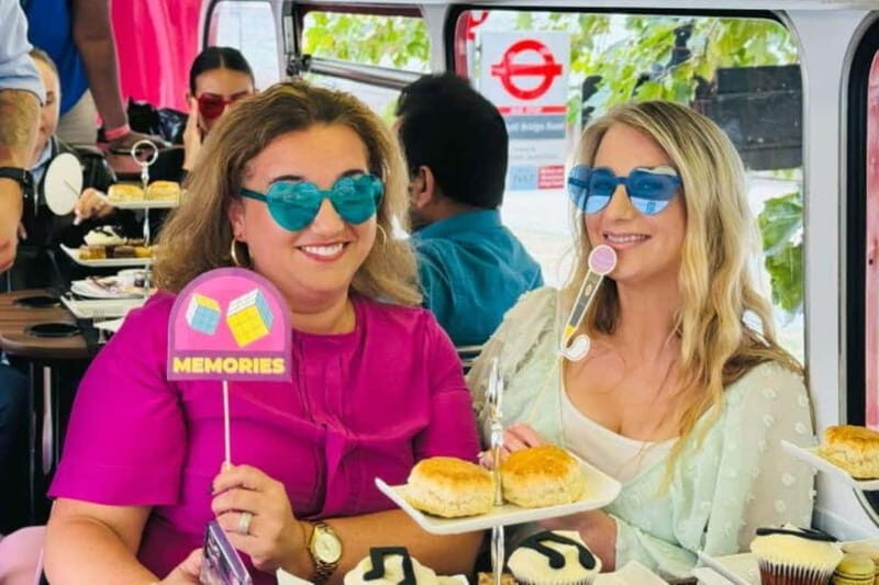London: "Here We Go Again" Afternoon Tea Bus - The Route and Sightseeing Highlights