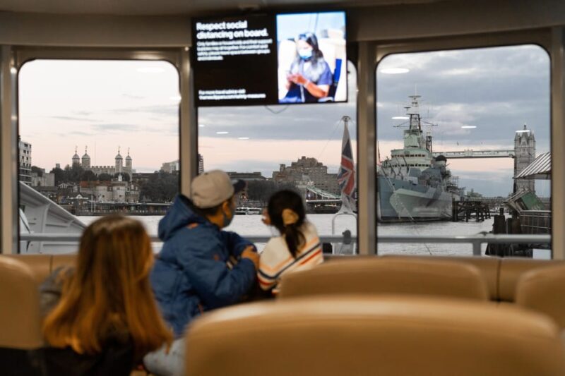 London: Hop-On Hop-Off 1 Day River Pass + Painted Hall - Practical Details: What to Expect