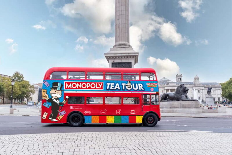 London: MONOPOLY Afternoon Tea Tour Bus - An Unconventional Way to See London