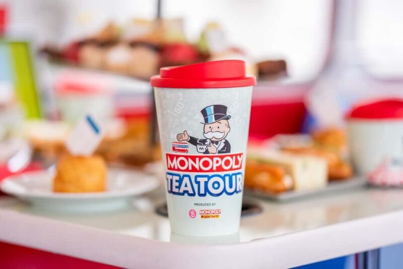 London: MONOPOLY Afternoon Tea Tour Bus - The Afternoon Tea Experience