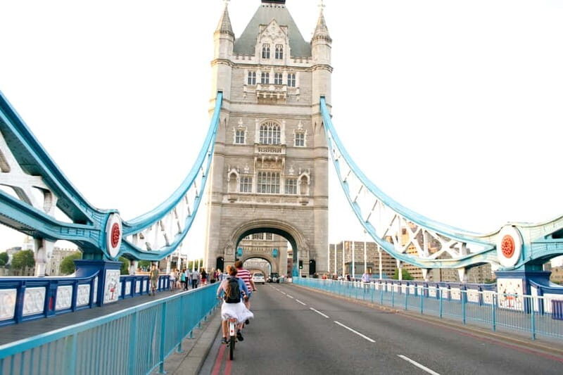 London Package: Royal Bike Tour with River Thames Cruise - Key Points
