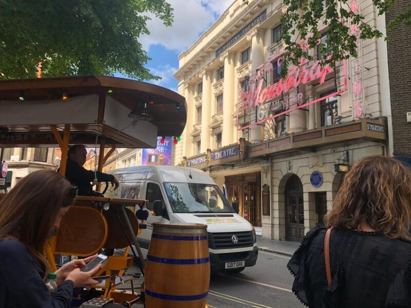 London: Piccadilly and Soho Beer Bike Tour - An Inside Look at the Piccadilly and Soho Beer Bike Tour