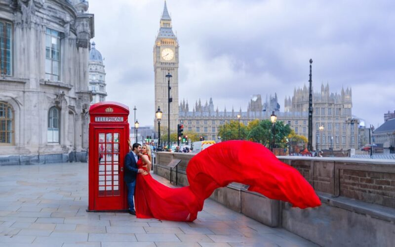 London: Private Flying-dress Photoshoot @jonadress - The Setting and Itinerary