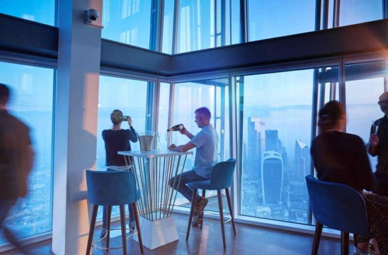 London: The Shard Entry Ticket with Champagne - FAQs