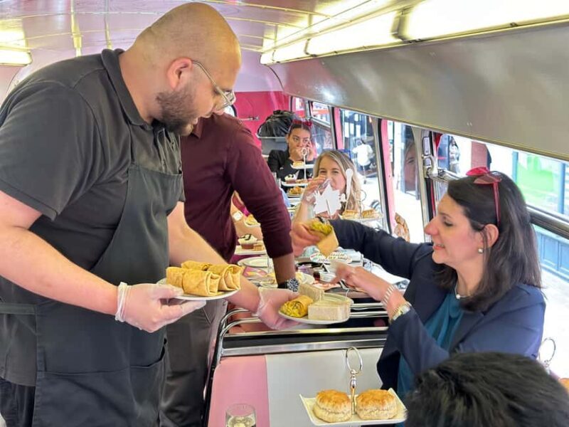 London Theatre Afternoon Tea Bus Tour - Key Points